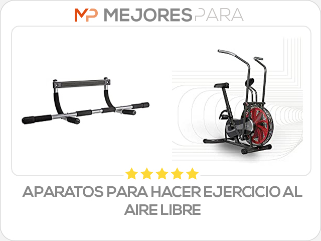 aparatos para hacer ejercicio al aire libre