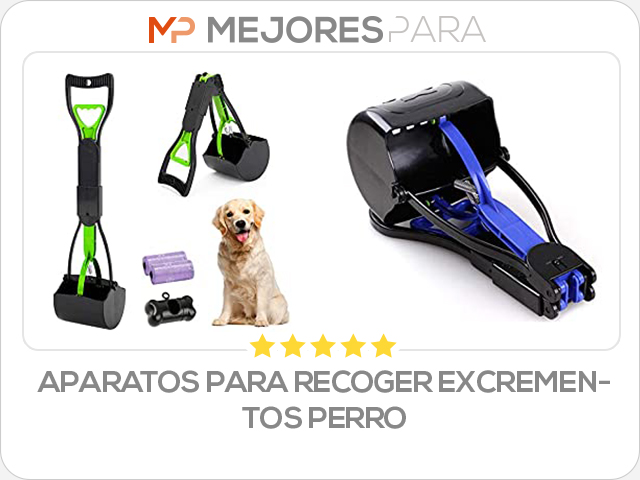 aparatos para recoger excrementos perro