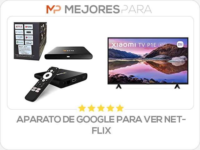 aparato de google para ver netflix