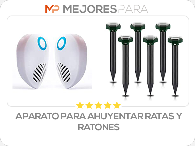 aparato para ahuyentar ratas y ratones