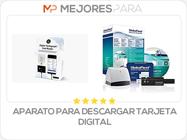 aparato para descargar tarjeta digital