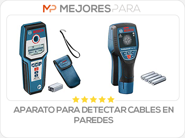 aparato para detectar cables en paredes