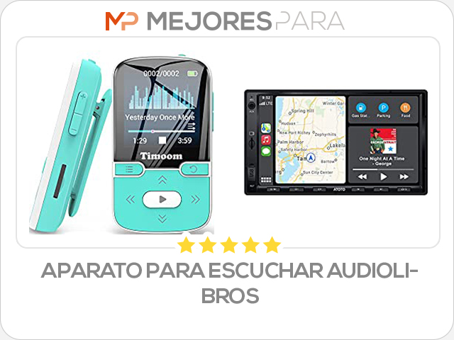 aparato para escuchar audiolibros