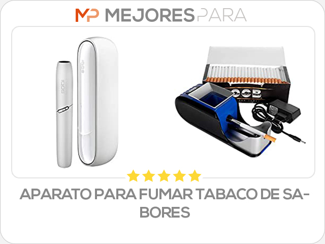 aparato para fumar tabaco de sabores