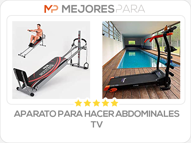 aparato para hacer abdominales tv