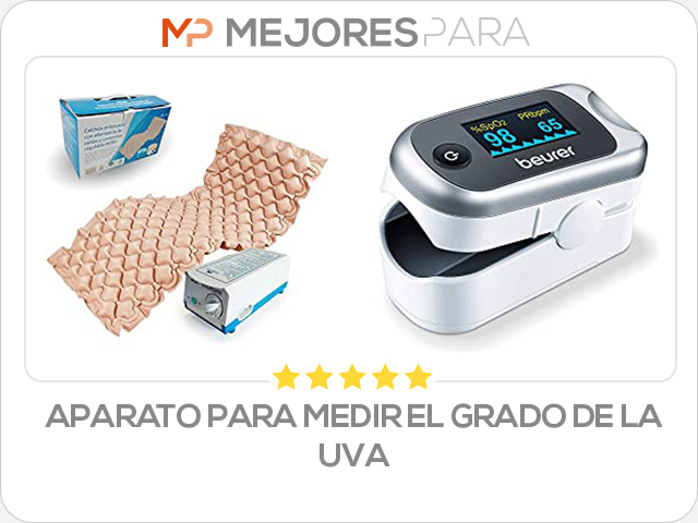 aparato para medir el grado de la uva