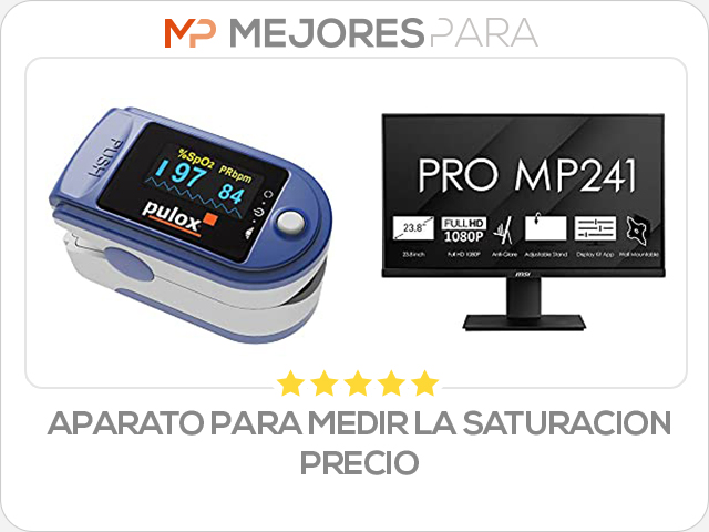 aparato para medir la saturacion precio