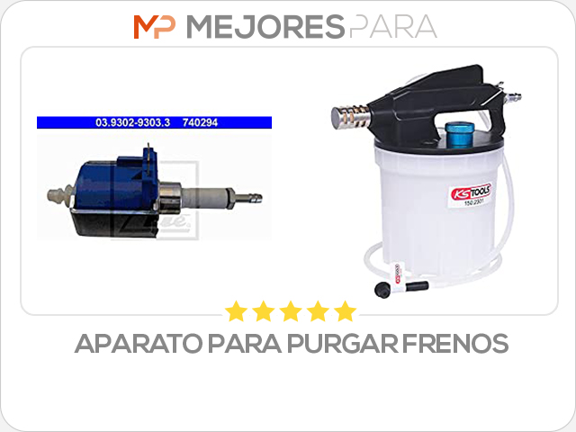 aparato para purgar frenos