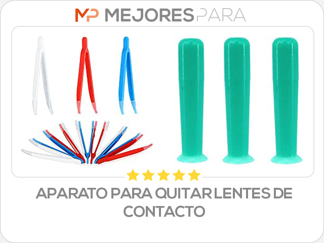 aparato para quitar lentes de contacto