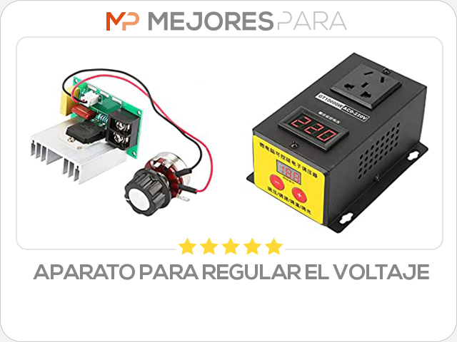 aparato para regular el voltaje