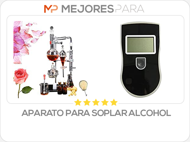 aparato para soplar alcohol