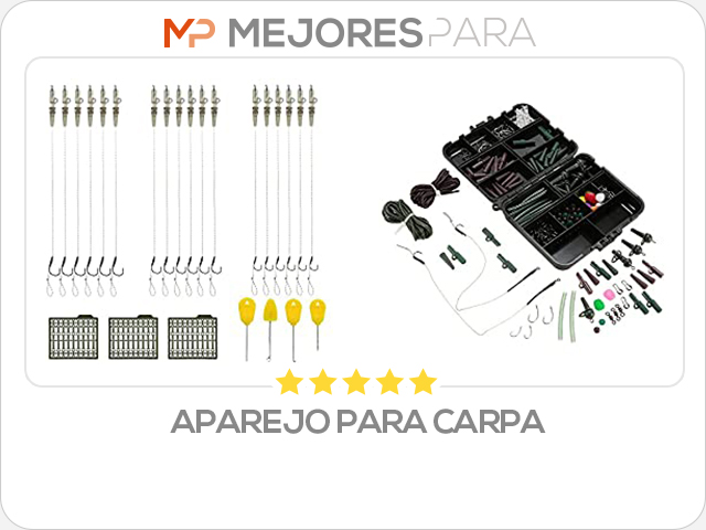 aparejo para carpa