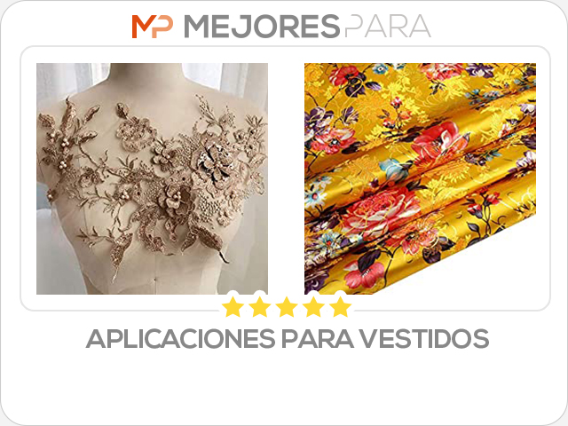 aplicaciones para vestidos