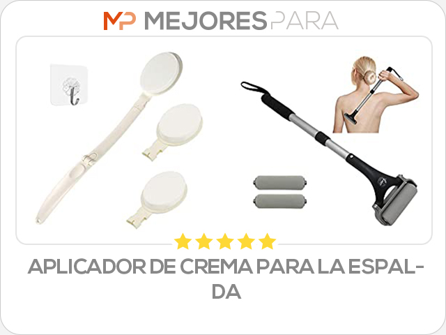 aplicador de crema para la espalda