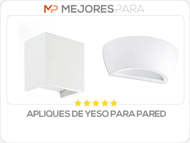 apliques de yeso para pared