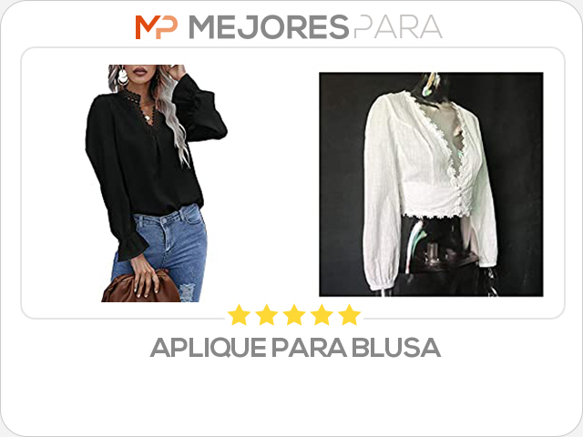 aplique para blusa