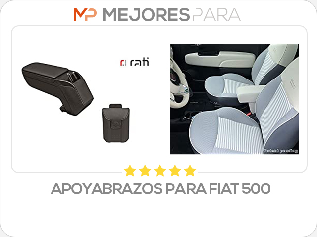 apoyabrazos para fiat 500