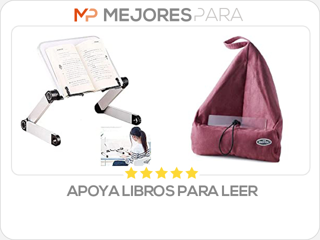 apoya libros para leer