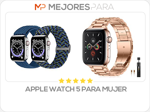 apple watch 5 para mujer