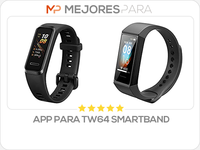 app para tw64 smartband