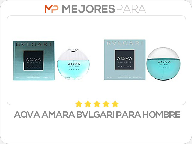 Aqva Amara Bvlgari para hombre