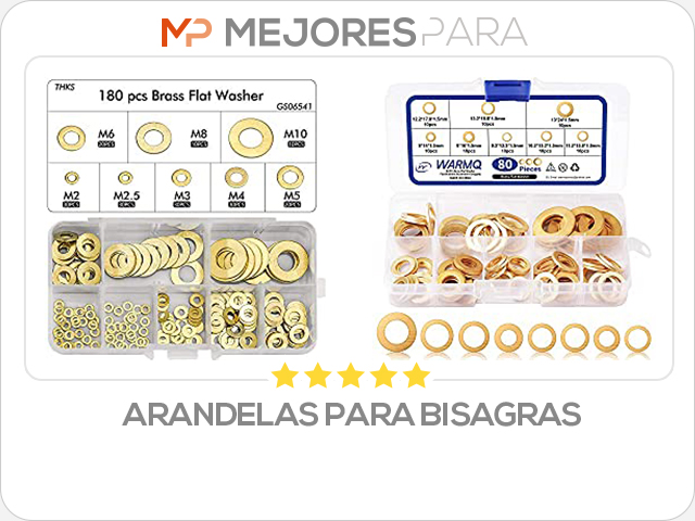 arandelas para bisagras