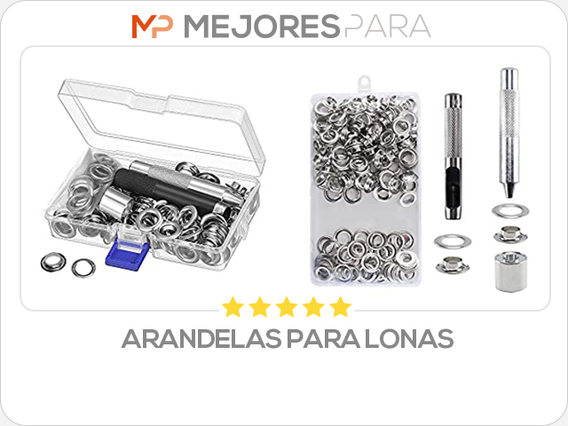 arandelas para lonas