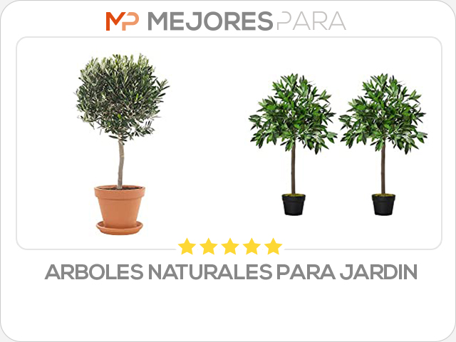 arboles naturales para jardin