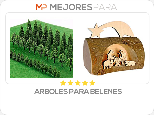 arboles para belenes