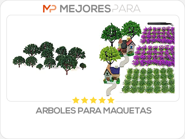 arboles para maquetas