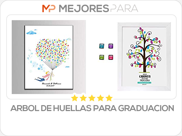 arbol de huellas para graduacion