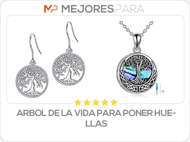 arbol de la vida para poner huellas