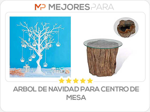 arbol de navidad para centro de mesa