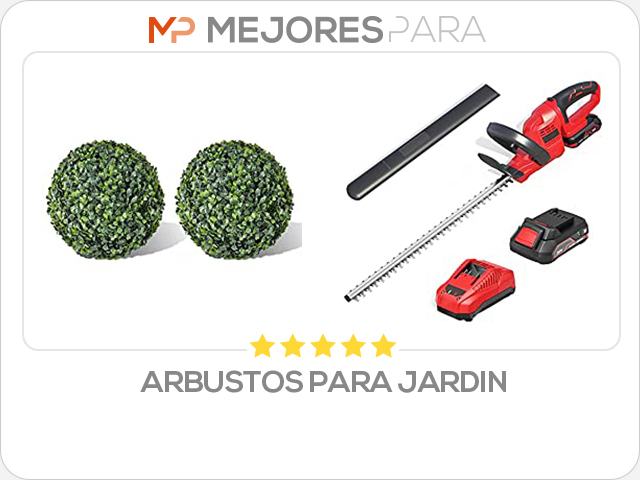 arbustos para jardin