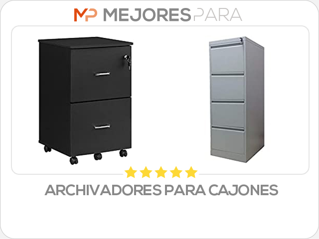 archivadores para cajones