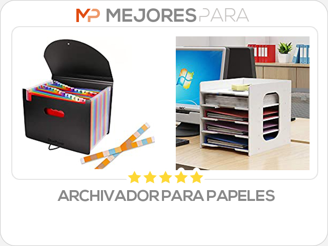 archivador para papeles