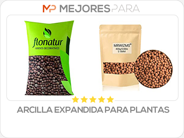 arcilla expandida para plantas