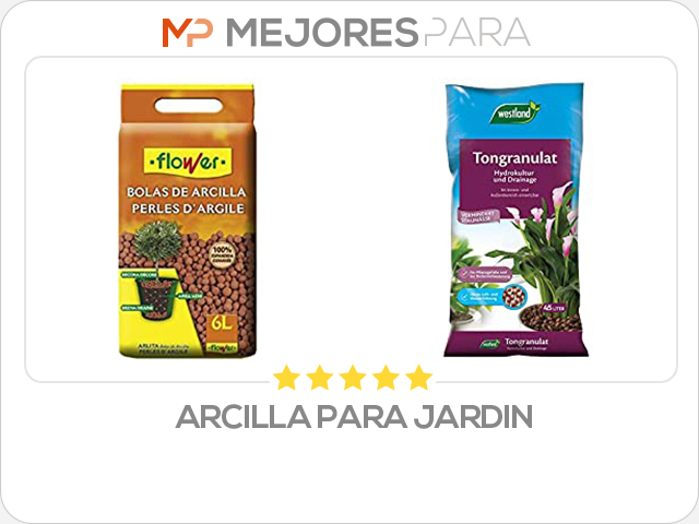 arcilla para jardin