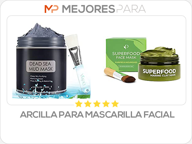 arcilla para mascarilla facial