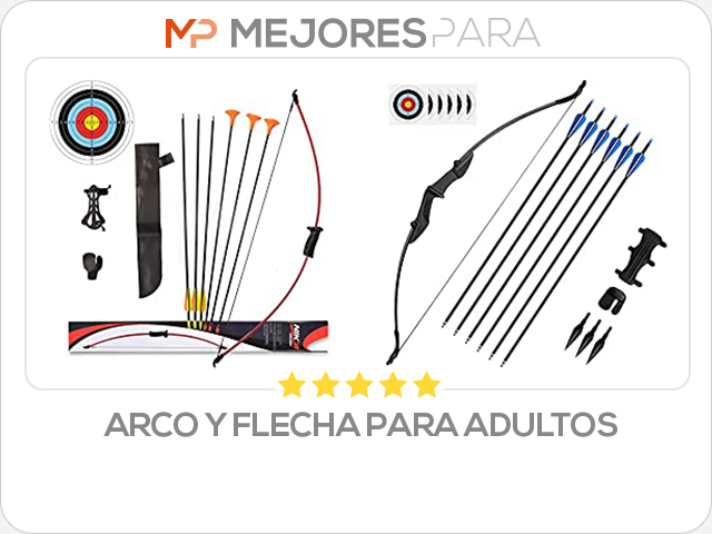 arco y flecha para adultos