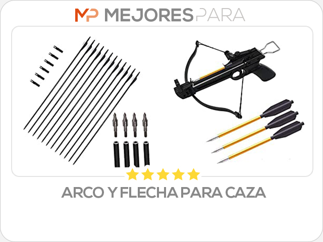 arco y flecha para caza