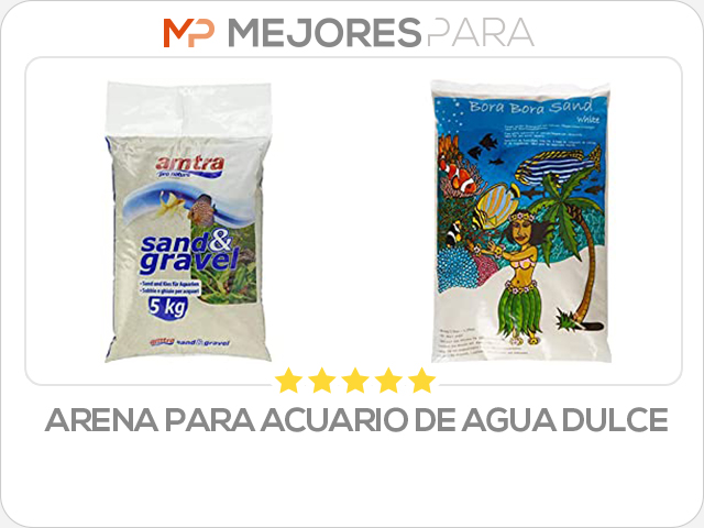 arena para acuario de agua dulce