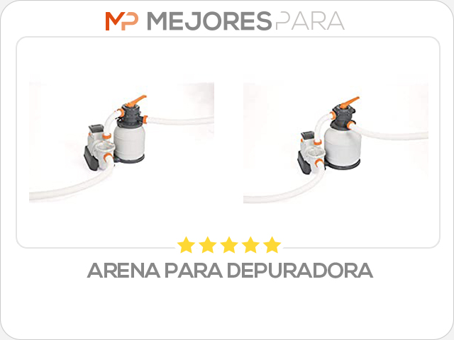 arena para depuradora