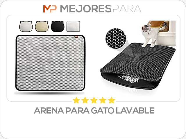 arena para gato lavable