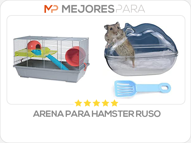 arena para hamster ruso