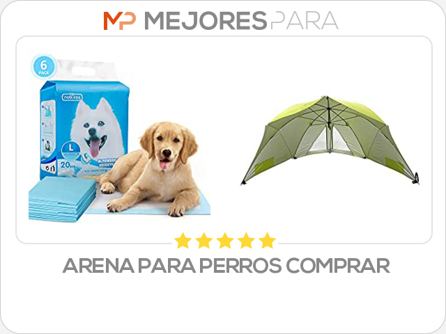 arena para perros comprar