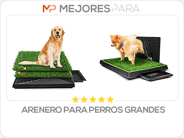 arenero para perros grandes