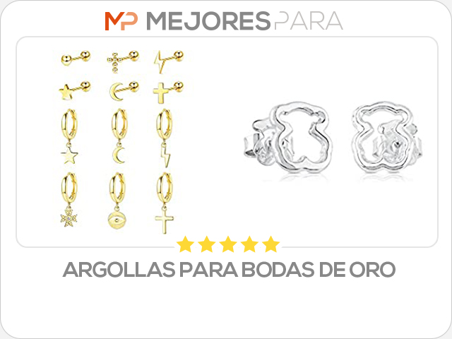 argollas para bodas de oro