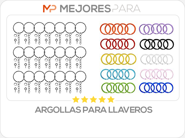 argollas para llaveros