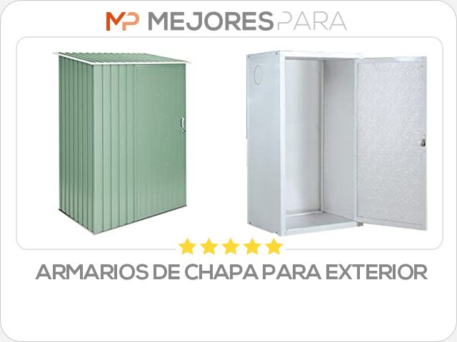 armarios de chapa para exterior